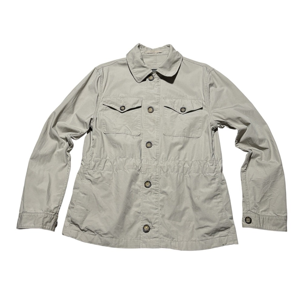 Banana Republic Military Field Jacket Utility Coat‎ Women's Medium 20 x 29